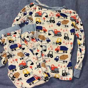 Little sleepies construction pjs